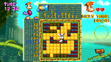 Rayman Raving Rabbids for J2ME style.