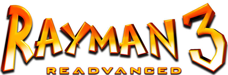 File:Rayman 3 Readvanced-Logo.png