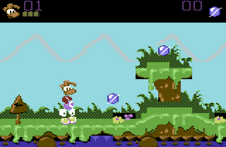 The April Fools reveal of Rayman Redemption being ported to the Commodore 64.