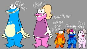 Globox and family concept art.