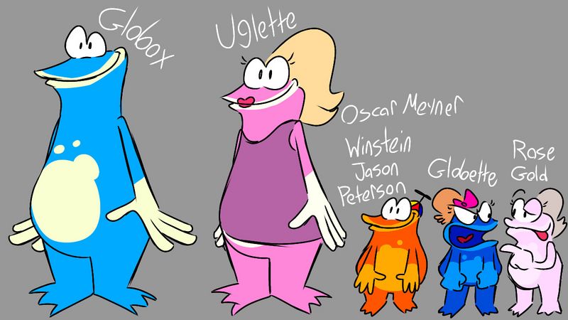 File:Rayman Unlimbited-Globox and family.jpg